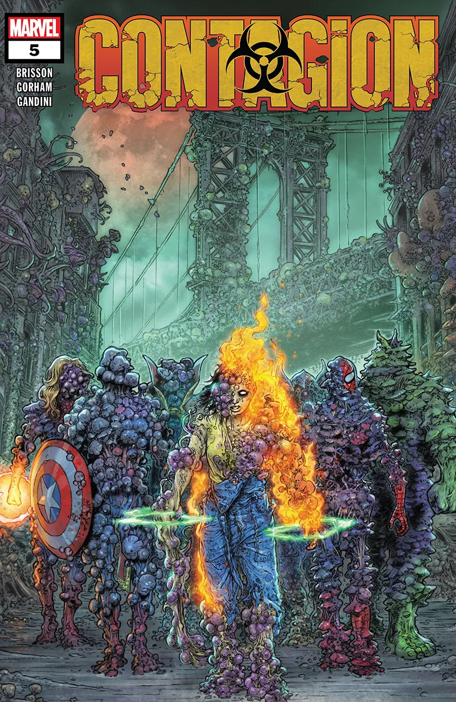 Cover of Contagion #5