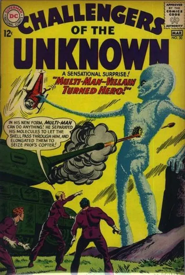 Cover of Challengers of the Unknown #30