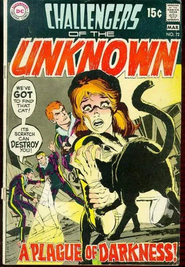 Cover of Challengers of the Unknown #72