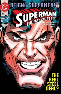 Cover of Superman: The Man of Steel #25