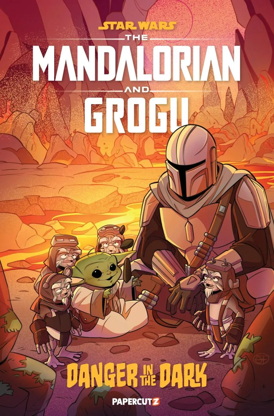 Cover of Star Wars: The Mandalorian & Grogu – Danger in the Dark #1