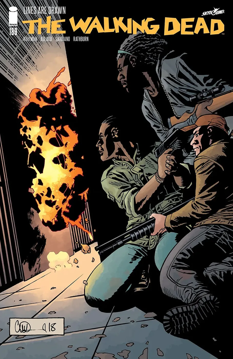 Cover of The Walking Dead #189