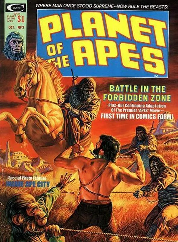 Cover of Planet of the Apes #2