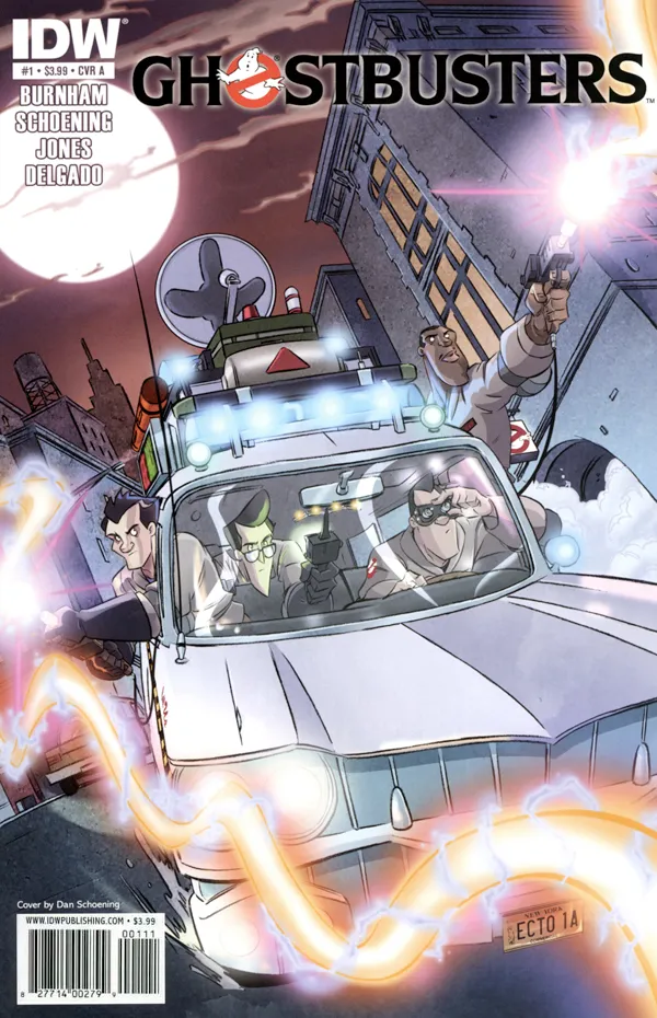Cover of Ghostbusters #1