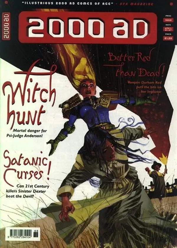 Cover of 2000 AD #1088