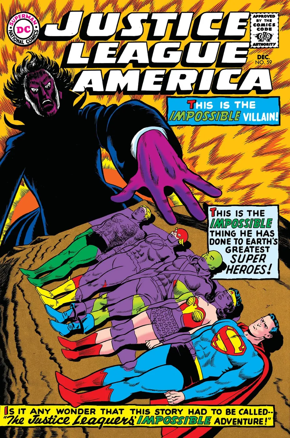 Cover of Justice League of America #59