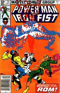 Cover of Power Man and Iron Fist #73