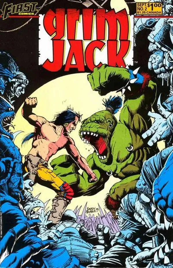Cover of GrimJack #2