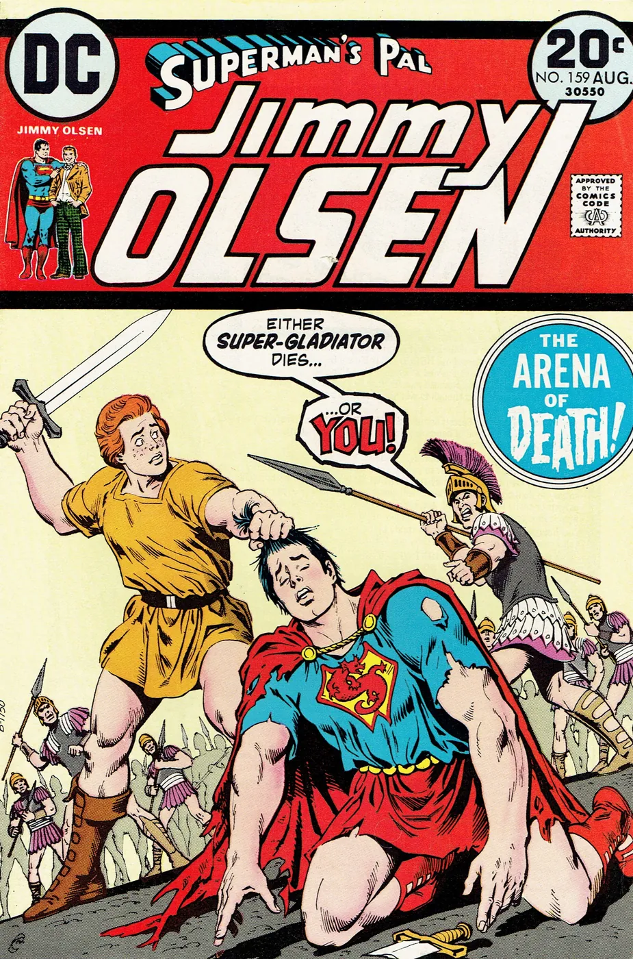 Cover of Superman's Pal, Jimmy Olsen #159