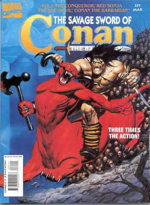 Cover of The Savage Sword of Conan #231