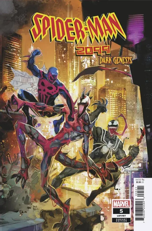 Cover of Spider-Man 2099: Dark Genesis #5 (97)