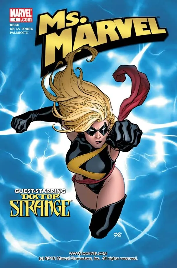 Cover of Ms. Marvel #4