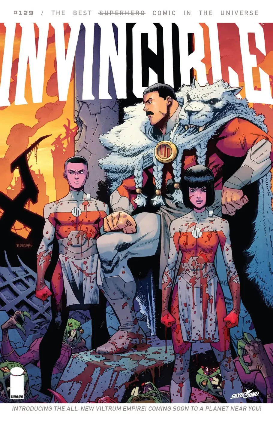 Cover of Invincible #129