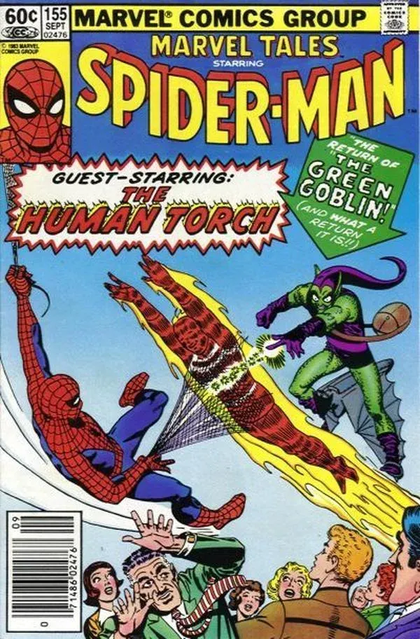 Cover of Marvel Tales #155