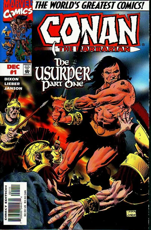 Cover of Conan the Barbarian: The Usurper #1