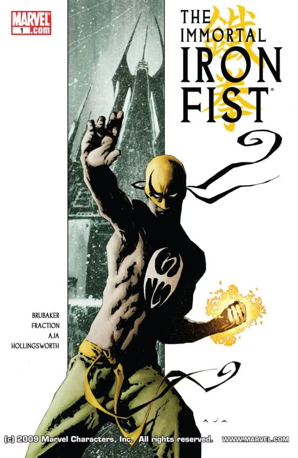 Cover of The Immortal Iron Fist #1