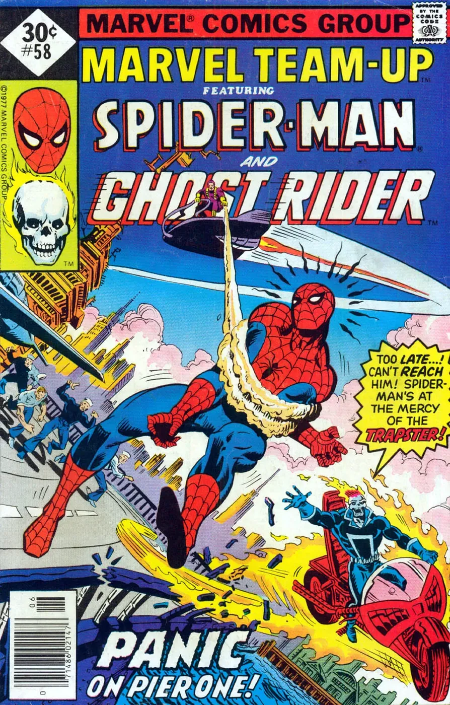 Cover of Marvel Team-Up #58