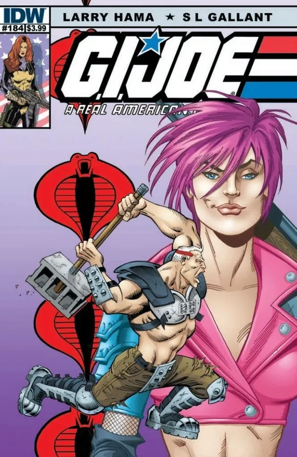 Cover of G.I. Joe: A Real American Hero #184