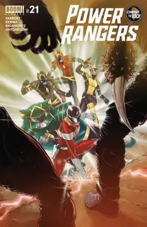 Cover of Power Rangers #21