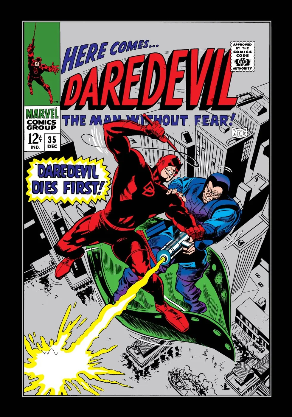 Cover of Daredevil #35