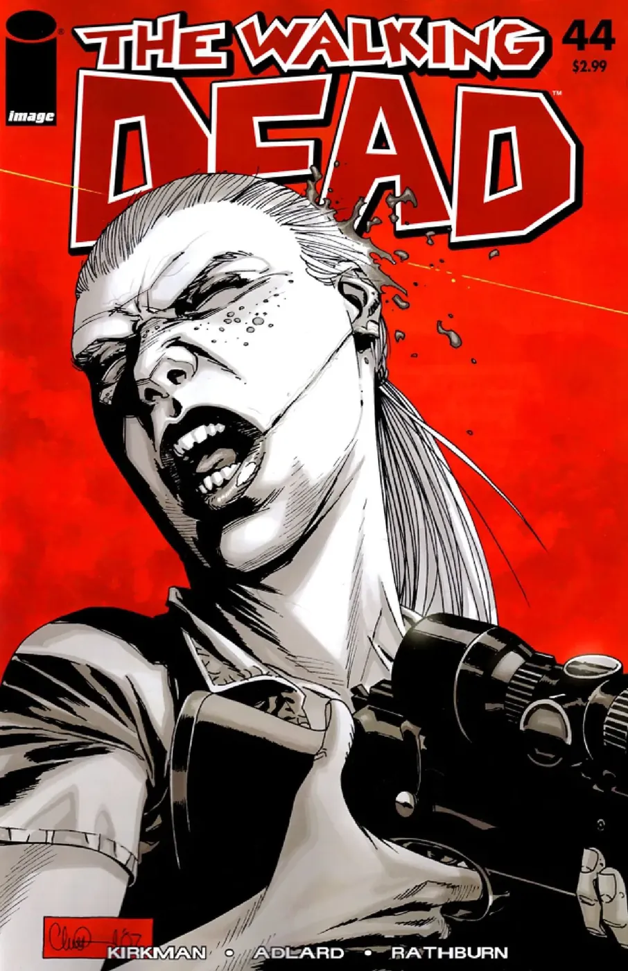 Cover of The Walking Dead #44