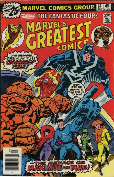 Cover of Marvel's Greatest Comics #64