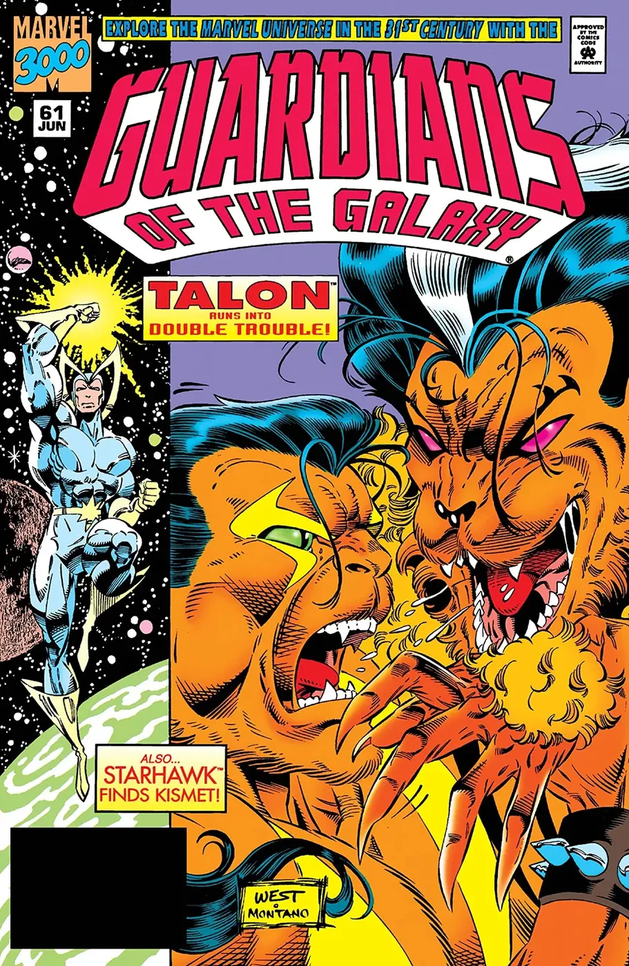Cover of Guardians of the Galaxy #61