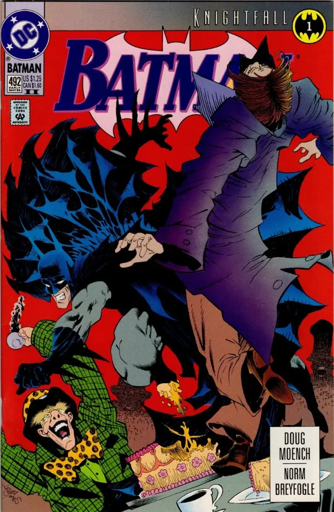 Cover of Batman #492