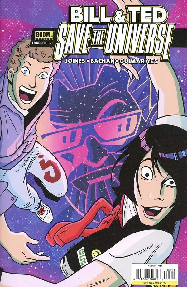 Cover of Bill & Ted Save the Universe #3