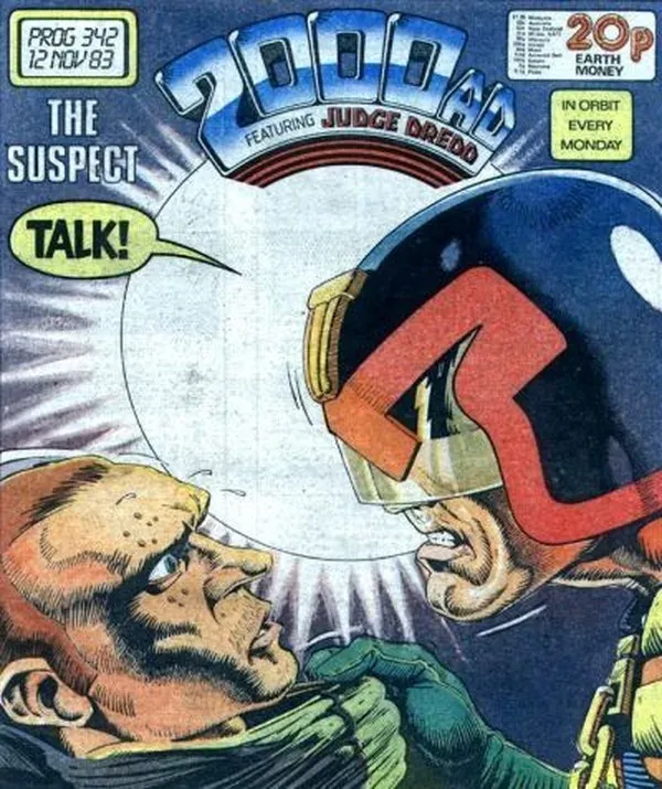 Cover of 2000 AD #342