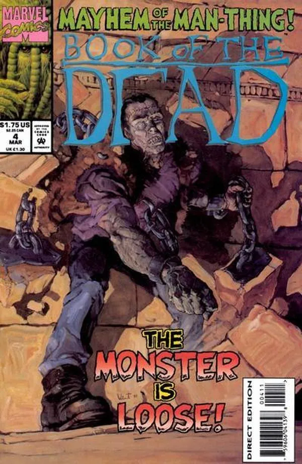 Cover of Book of the Dead #4