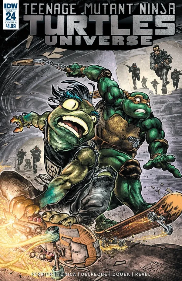Cover of Teenage Mutant Ninja Turtles Universe #24