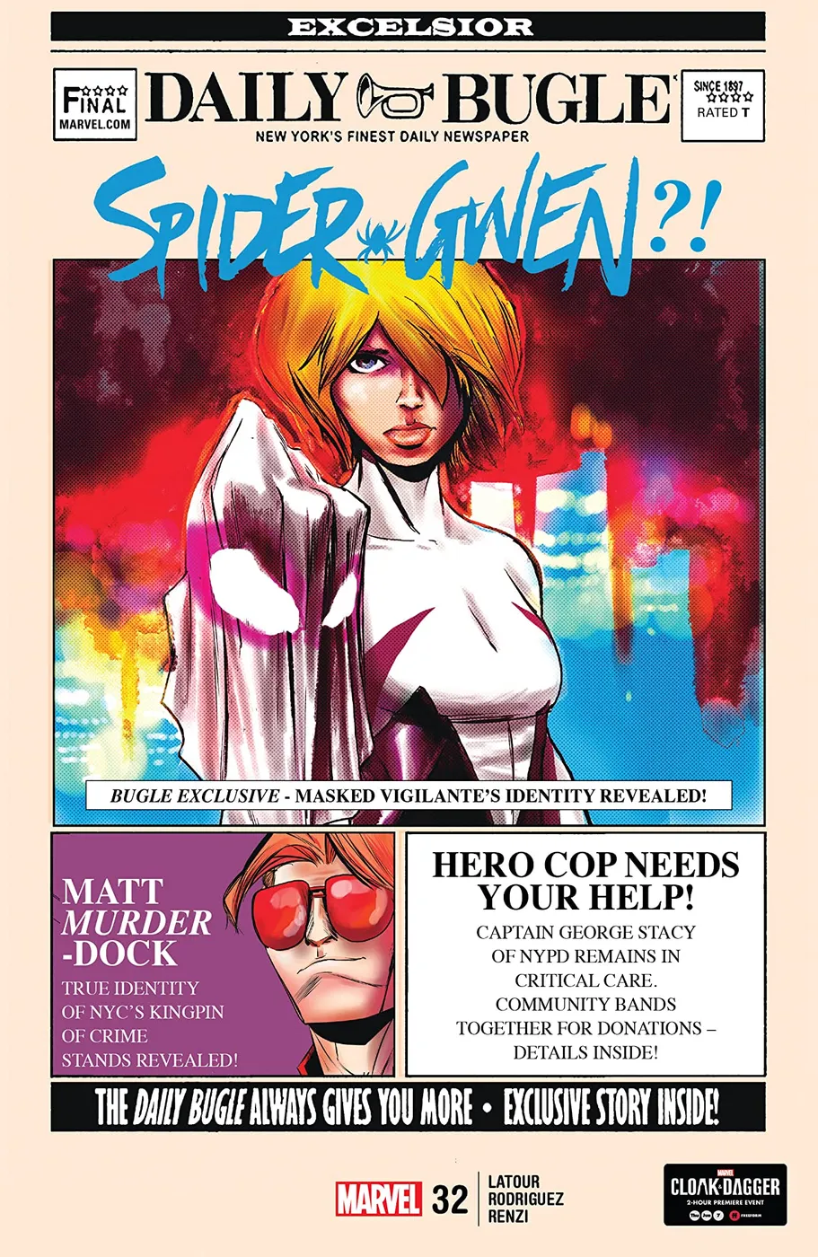 Cover of Spider-Gwen #32