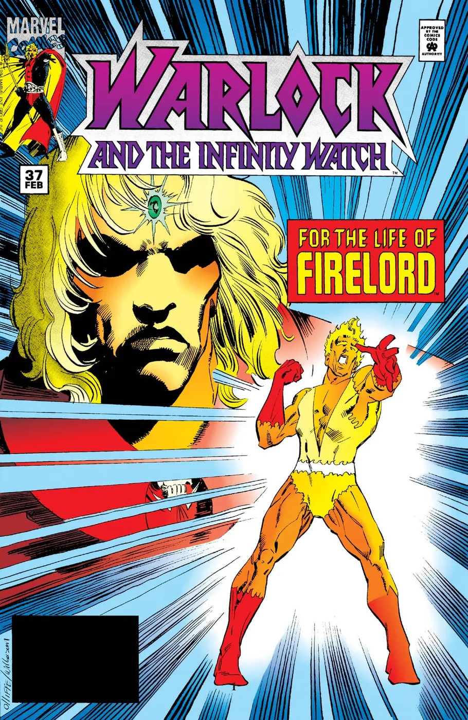Cover of Warlock and the Infinity Watch #37