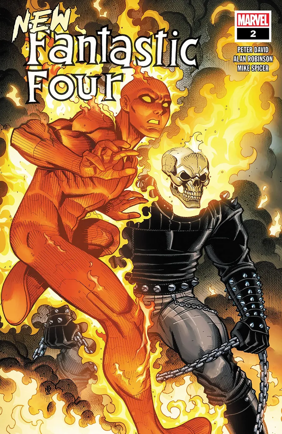 Cover of New Fantastic Four #2