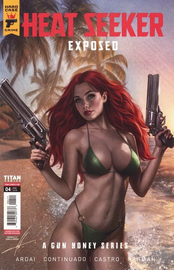 Cover of Heat Seeker: Exposed: A Gun Honey Series #4