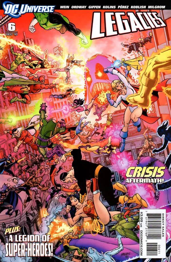Cover of DCU: Legacies #6