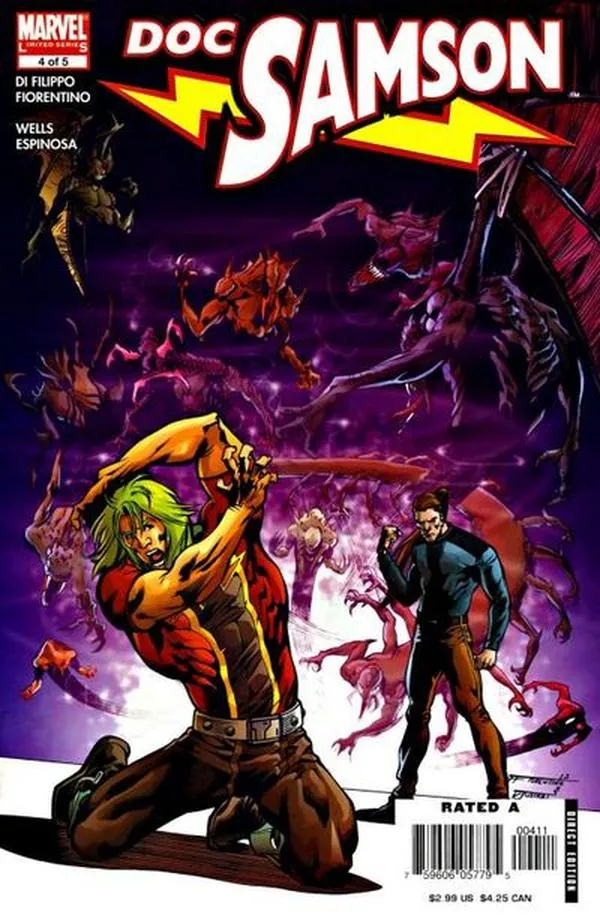 Cover of Doc Samson #4