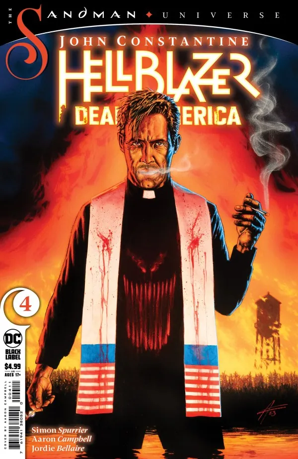 Cover of John Constantine, Hellblazer: Dead in America #4
