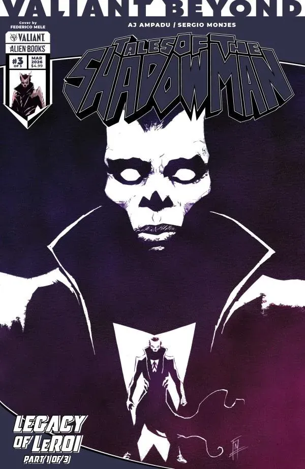 Cover of Valiant Beyond: Tales of the Shadowman – Legacy of LeRoi #1