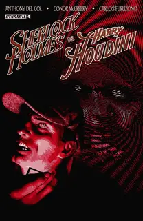 Cover of Sherlock Holmes vs. Harry Houdini #4