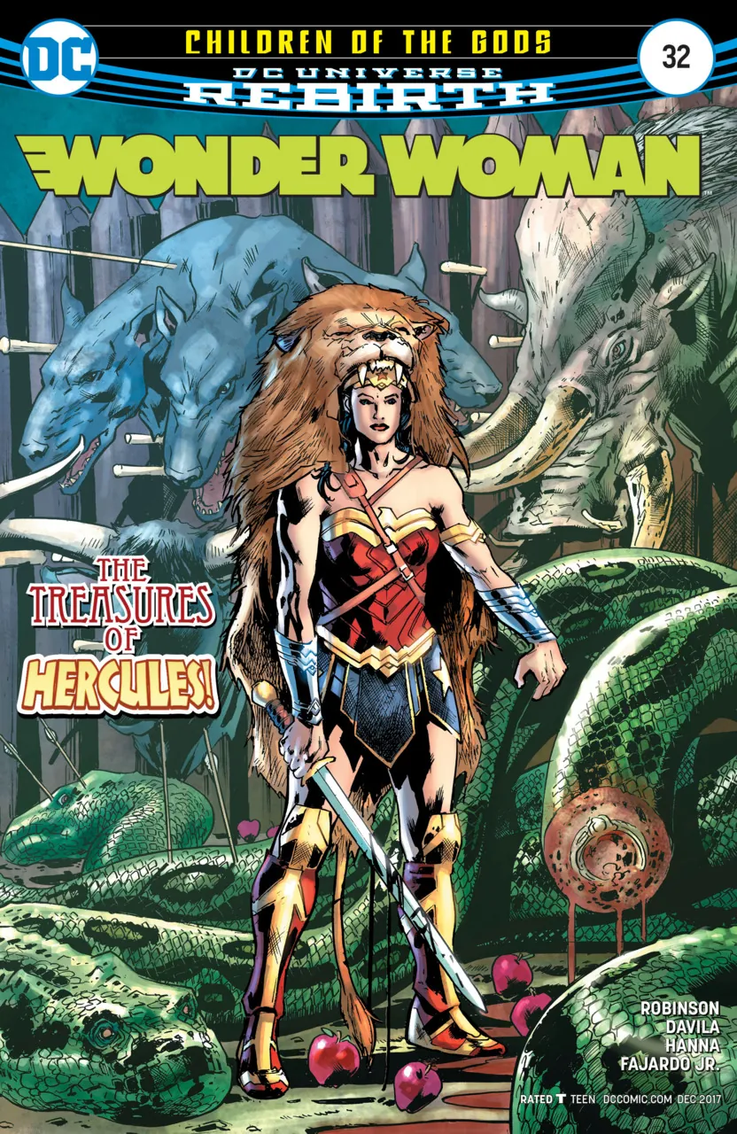 Cover of Wonder Woman #32