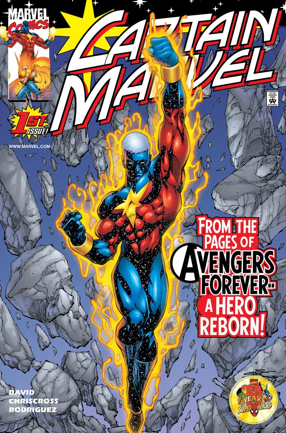 Cover of Captain Marvel #1