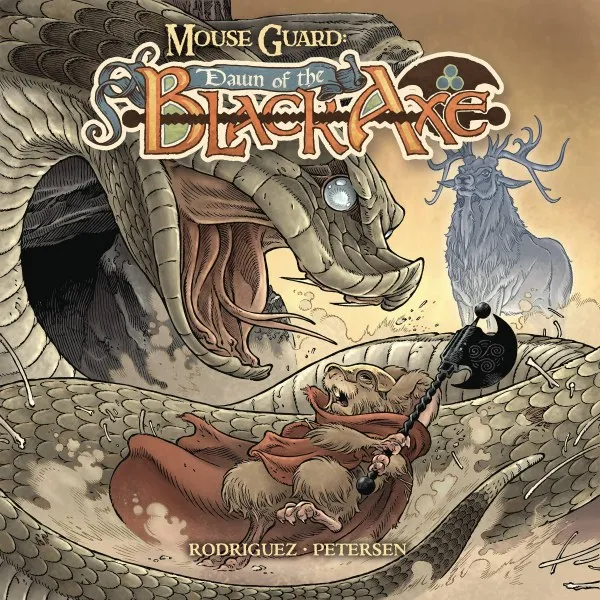 Cover of Mouse Guard: Dawn of the Black Axe #1