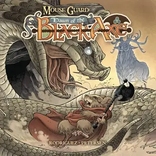 Cover of Mouse Guard: Dawn of the Black Axe #1