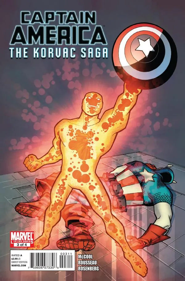 Cover of Captain America & the Korvac Saga #3