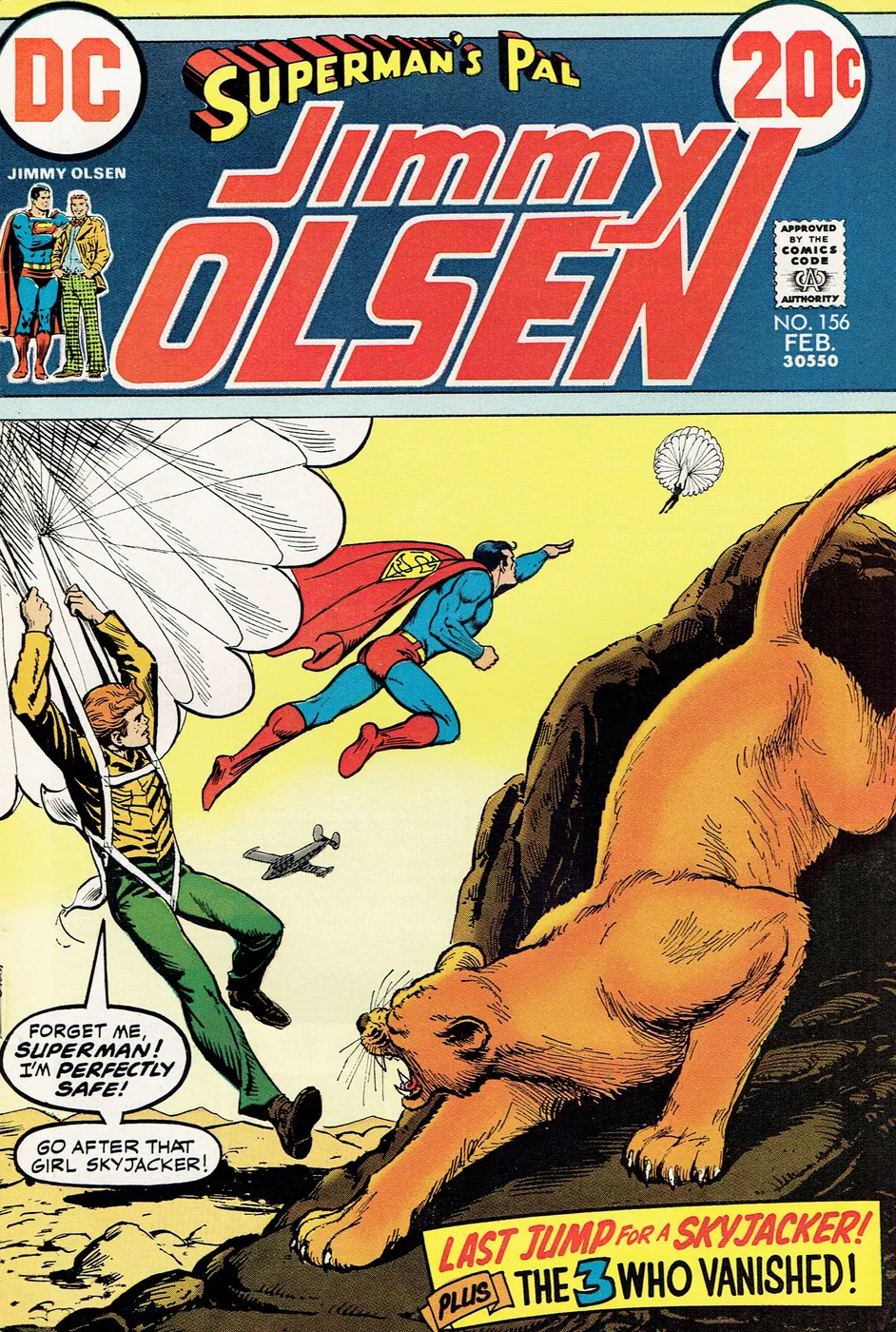 Cover of Superman's Pal, Jimmy Olsen #156