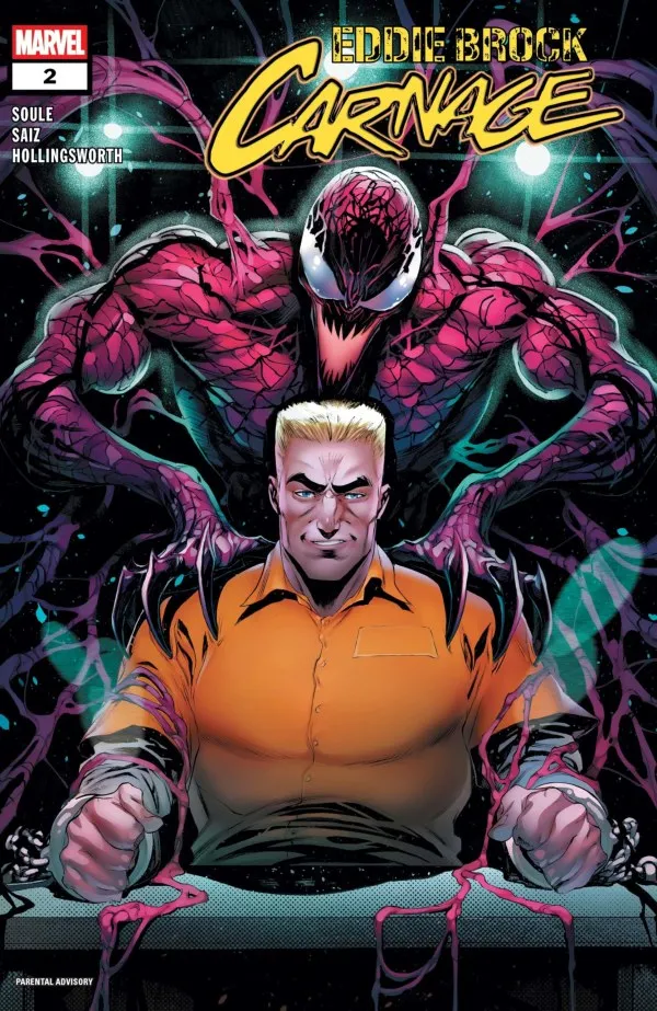 Cover of Eddie Brock: Carnage #2