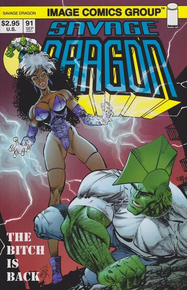 Cover of Savage Dragon #91