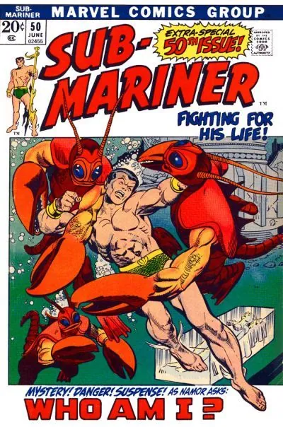 Cover of Sub-Mariner #50
